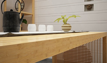 厉害了，叉车碾不断的竹板材